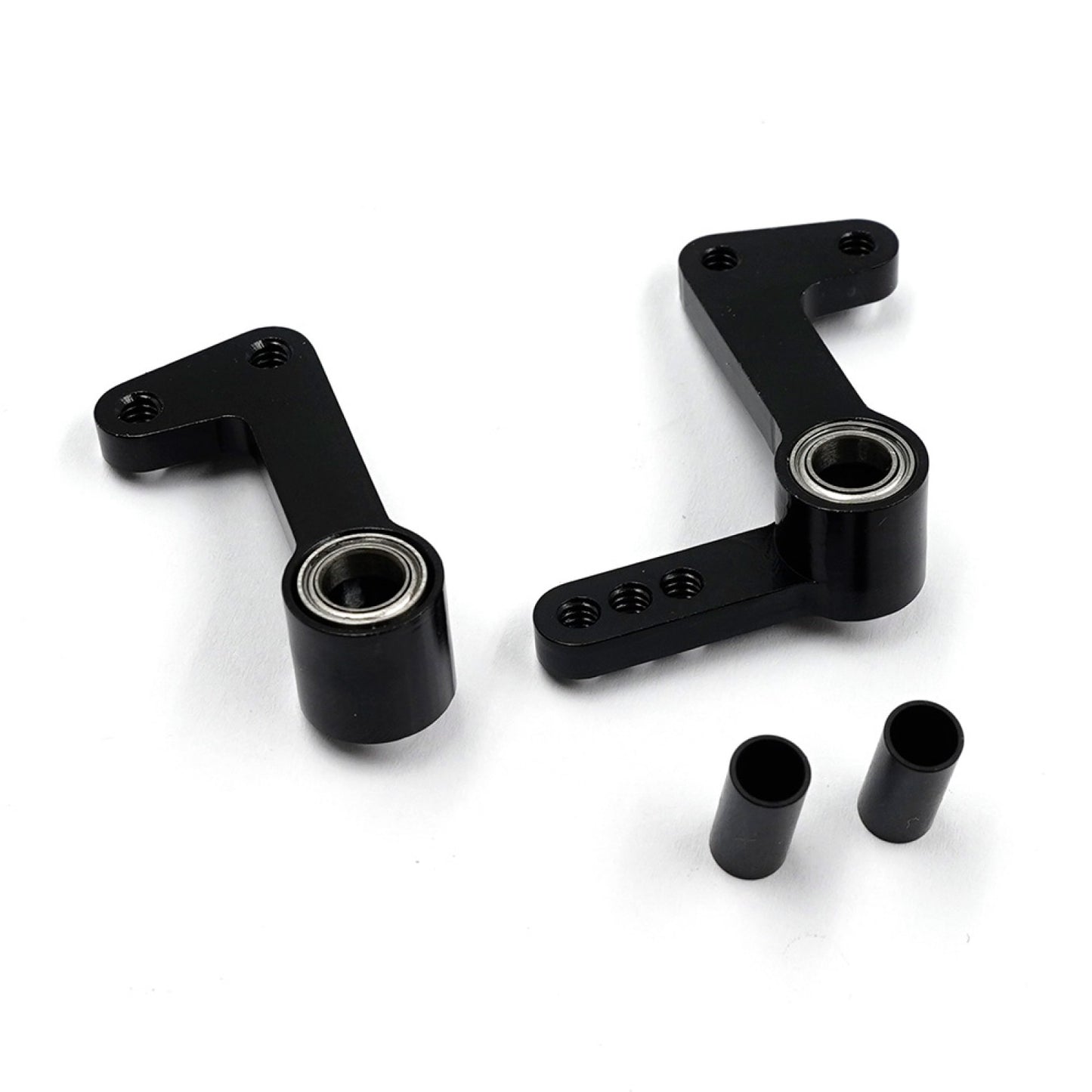 Yeah Racing Aluminum Bearing Steering Set For Team Associated RC10 Black, TARC-001BK