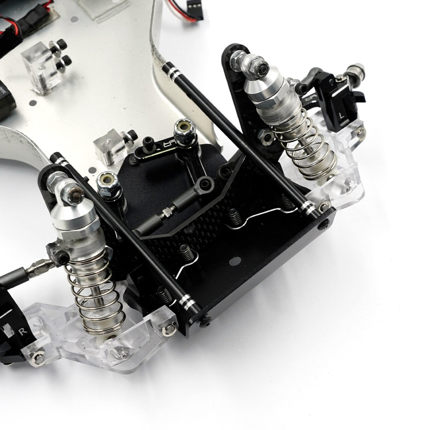 Yeah Racing Aluminum Front Bumper Plate For Team Associated RC10