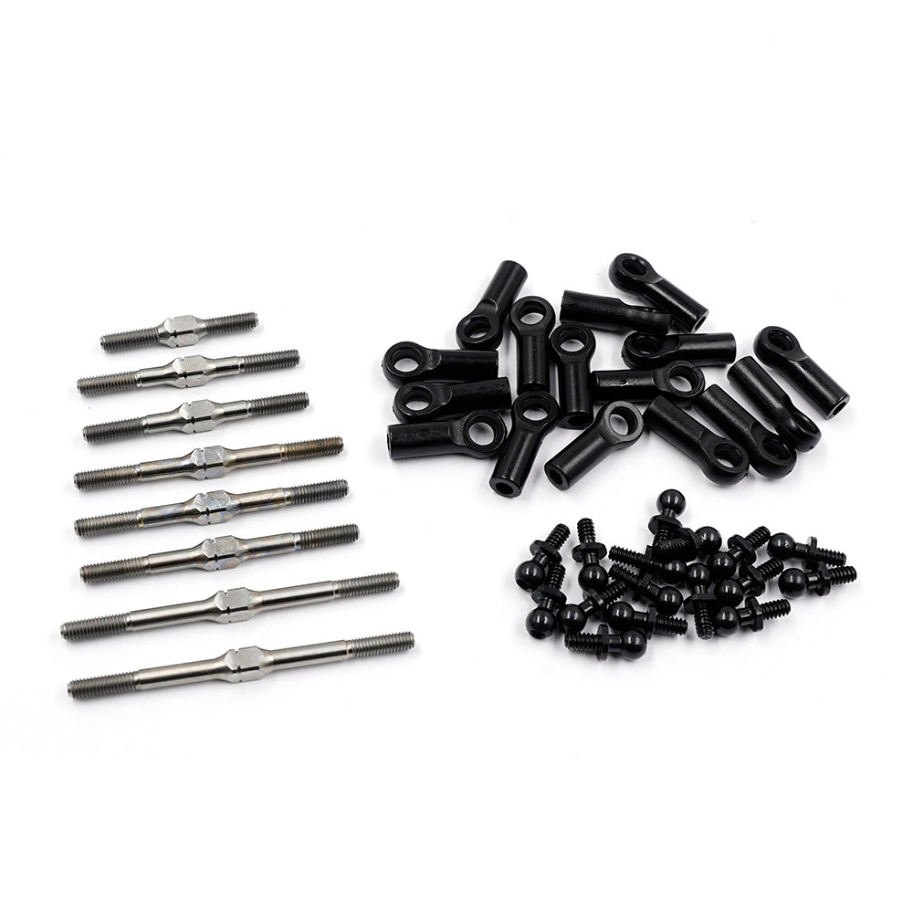 Yeah Racing 64 Titanium Turnbuckle w/BallStuds Set For Team Associated RC10, TARC-010SV