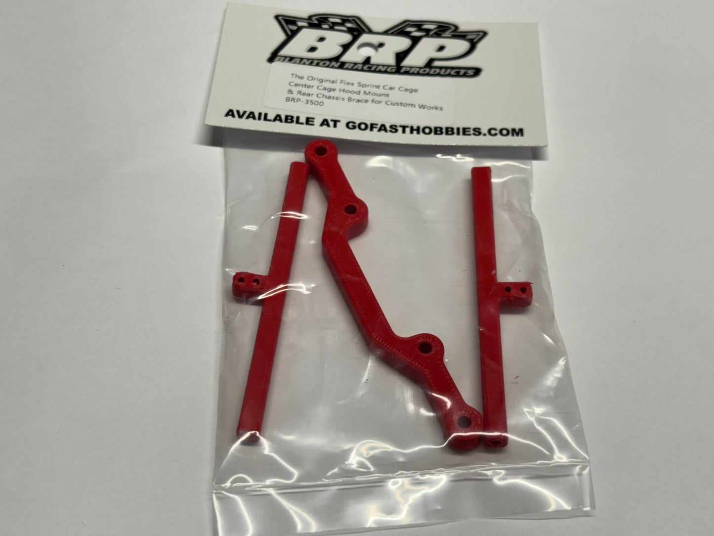 The Original Flex Sprint Car Cage - Center Cage Hood Mount & Rear Chassis Brace for Custom Works, BRP-3500