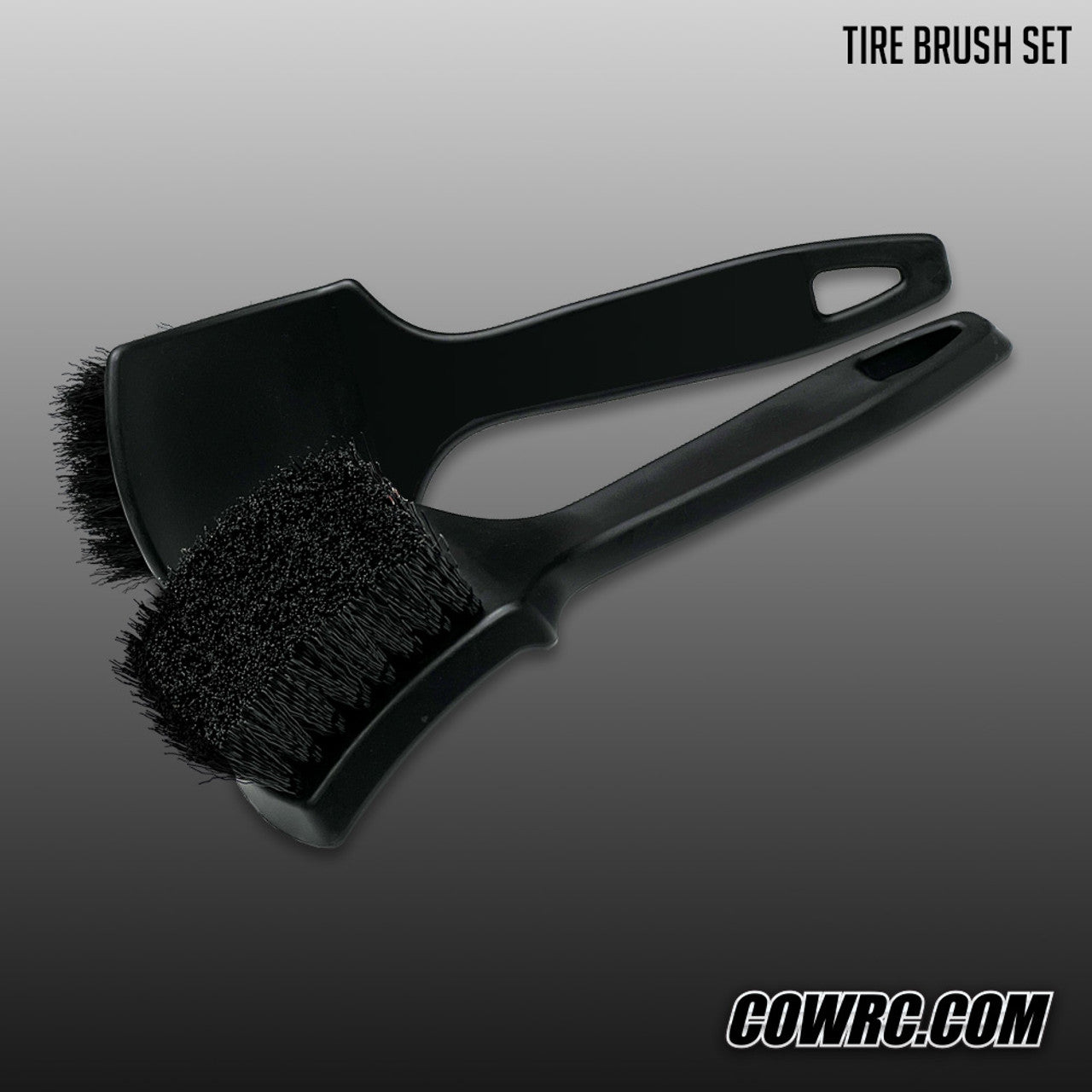 Cow RC Tire Brush Set (2), CPR-A33013541