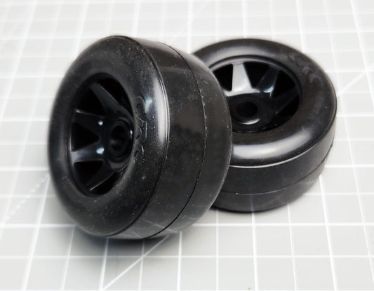 CRC Front GT-R rubber tires, mounted (pr), CRC-23111