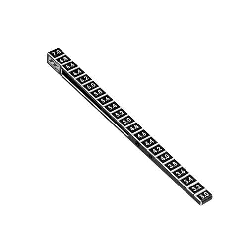 FT 3-7mm Stepped Ride Height Gauge, ASC-1530