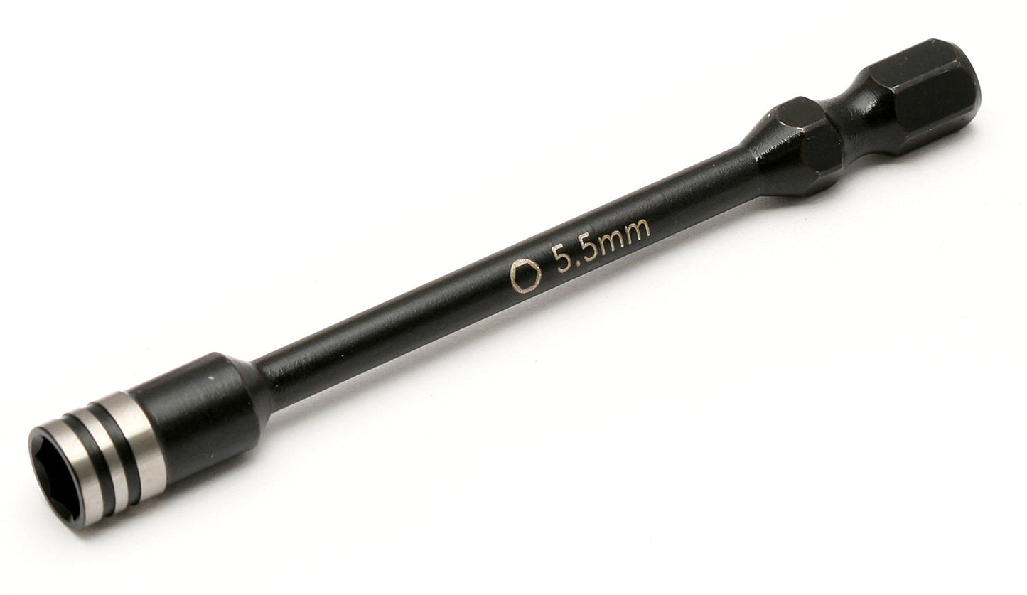 Team Associated FT 1/4 in Nut Driver Bit, 5.5 mm, ASC-1666