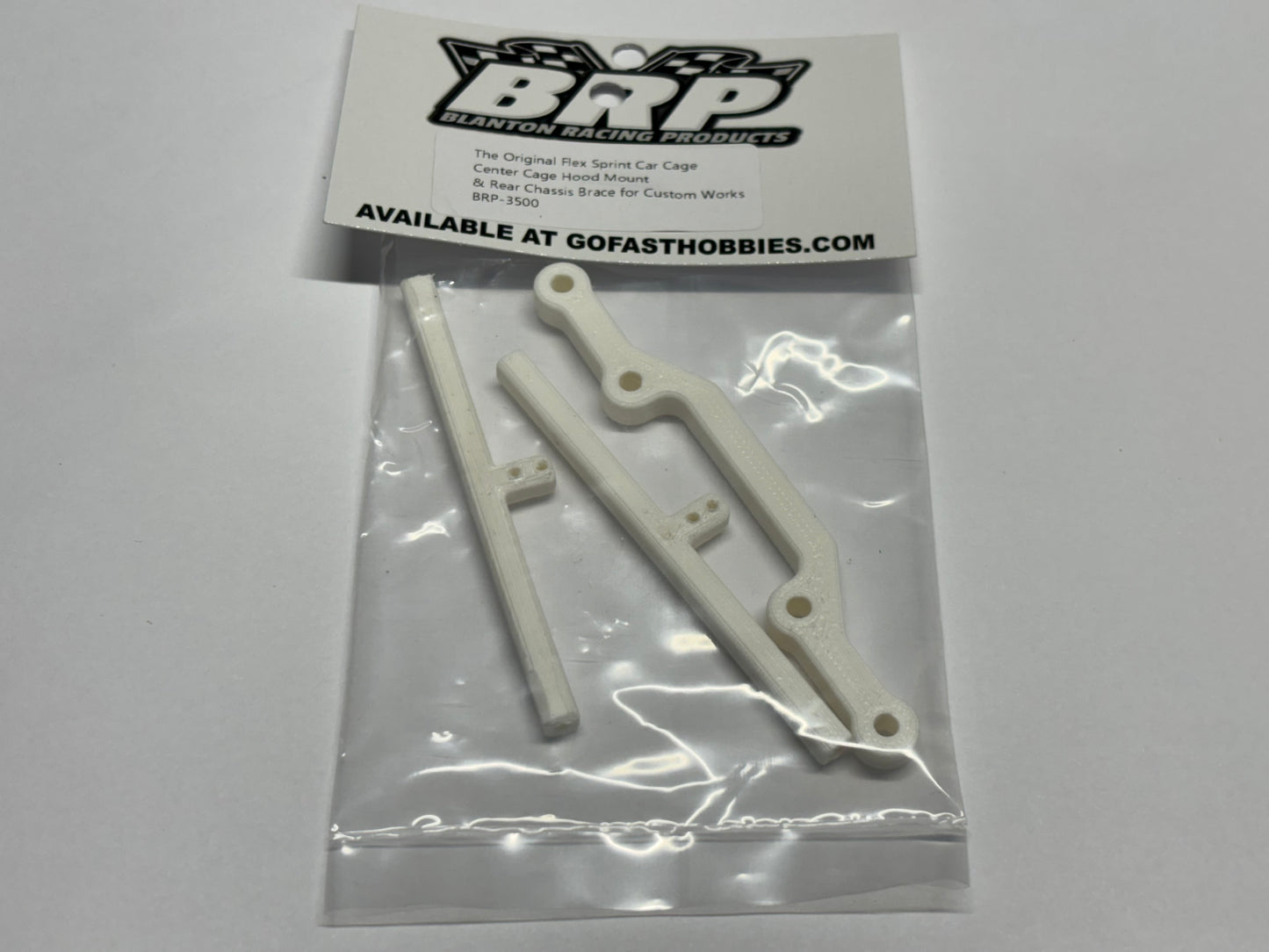 The Original Flex Sprint Car Cage - Center Cage Hood Mount & Rear Chassis Brace for Custom Works, BRP-3500