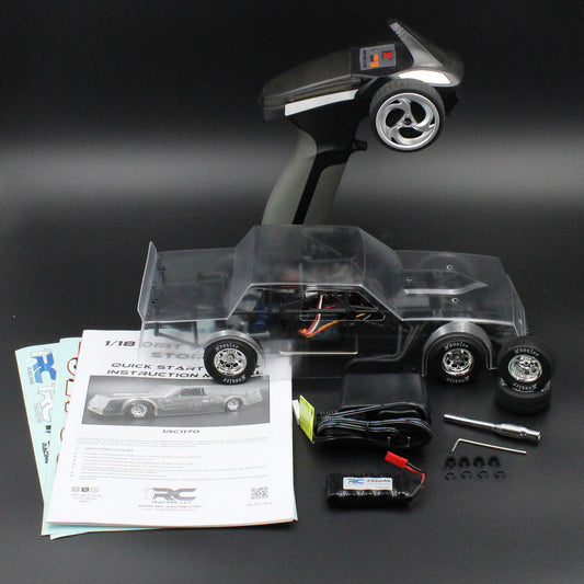 1RC 1/18 Dirt Street Stock (clear), RTR Kit, 1RC1170