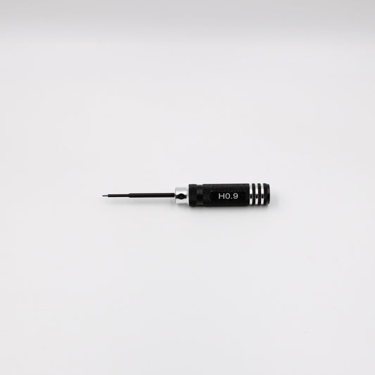 1RC 0.9mm Hex Driver Black Mini Handle