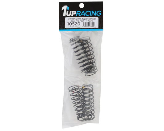 1UP Racing X-Gear 13mm Rear Buggy Pro Pack Springs (4), 1UP10520