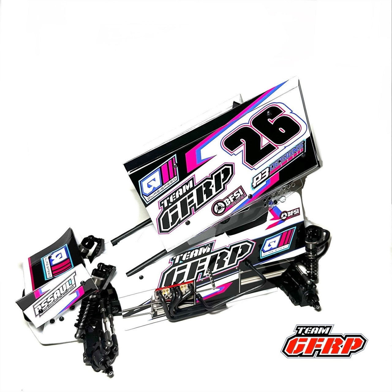 Team GFRP 2026 Assault Sprint Car Kit, GFR-7016