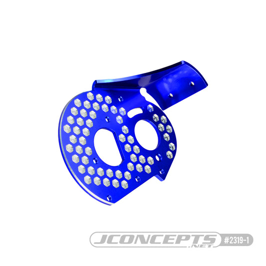 RC10 Aluminum Rear Motor Plate - Honeycomb, JCO-2319