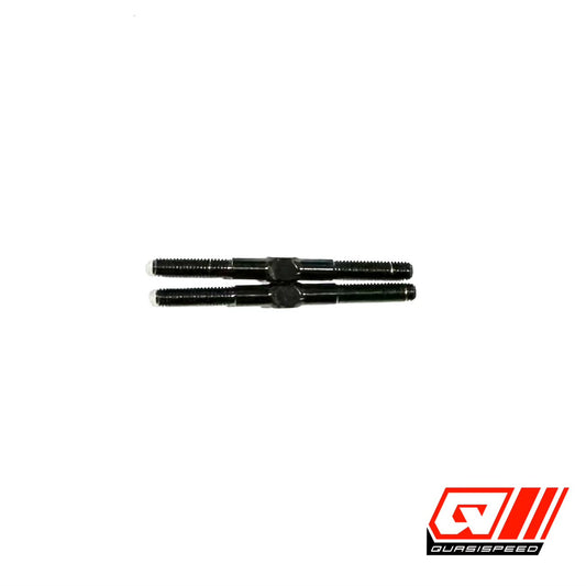 38mm Black Titanium Turnbuckles, QS-1238B