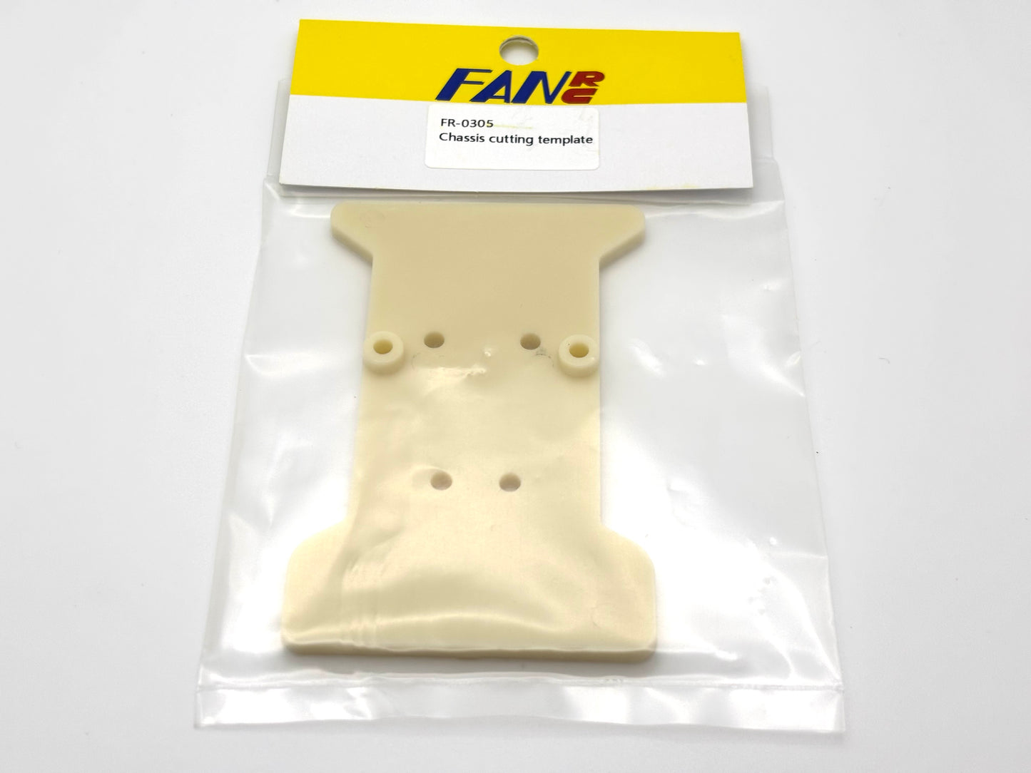 Fan RC Chassis Cutting Template, FR-0305