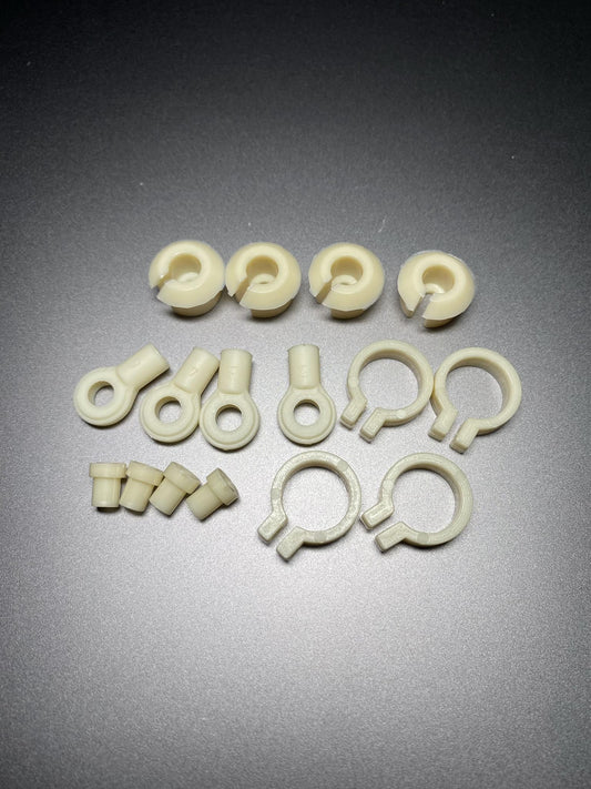 Fan RC Shock Plastic Parts, set of 4 shocks