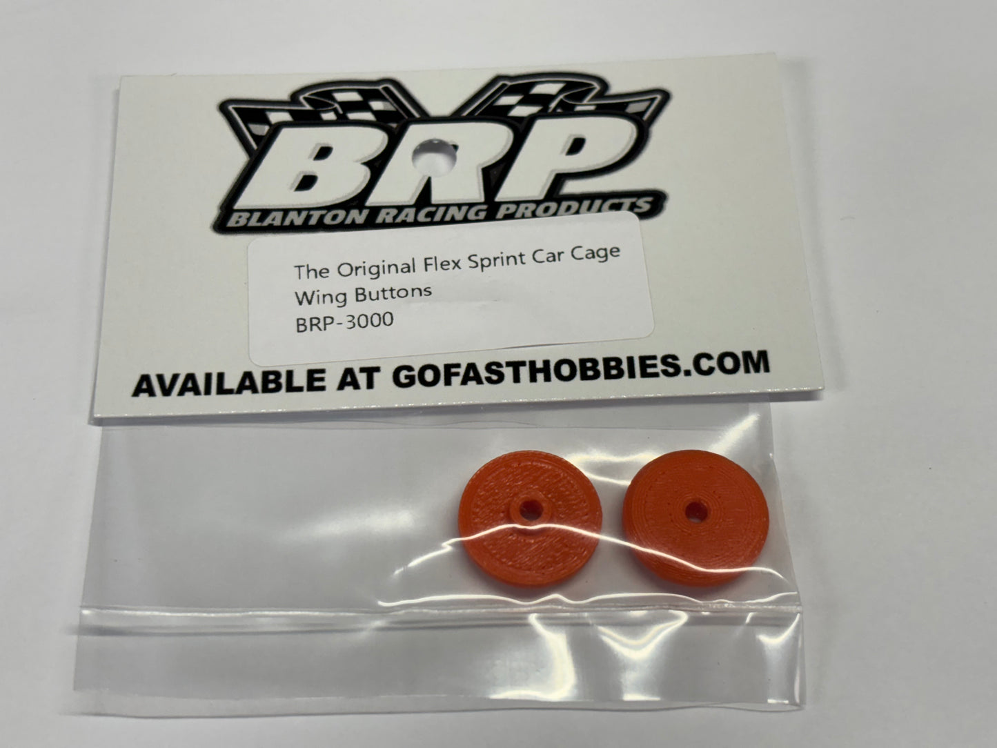The Original Flex Sprint Car Cage - Wing Buttons, BRP-3000