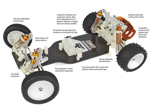 RC10 Graphite Kit, ASC-6030