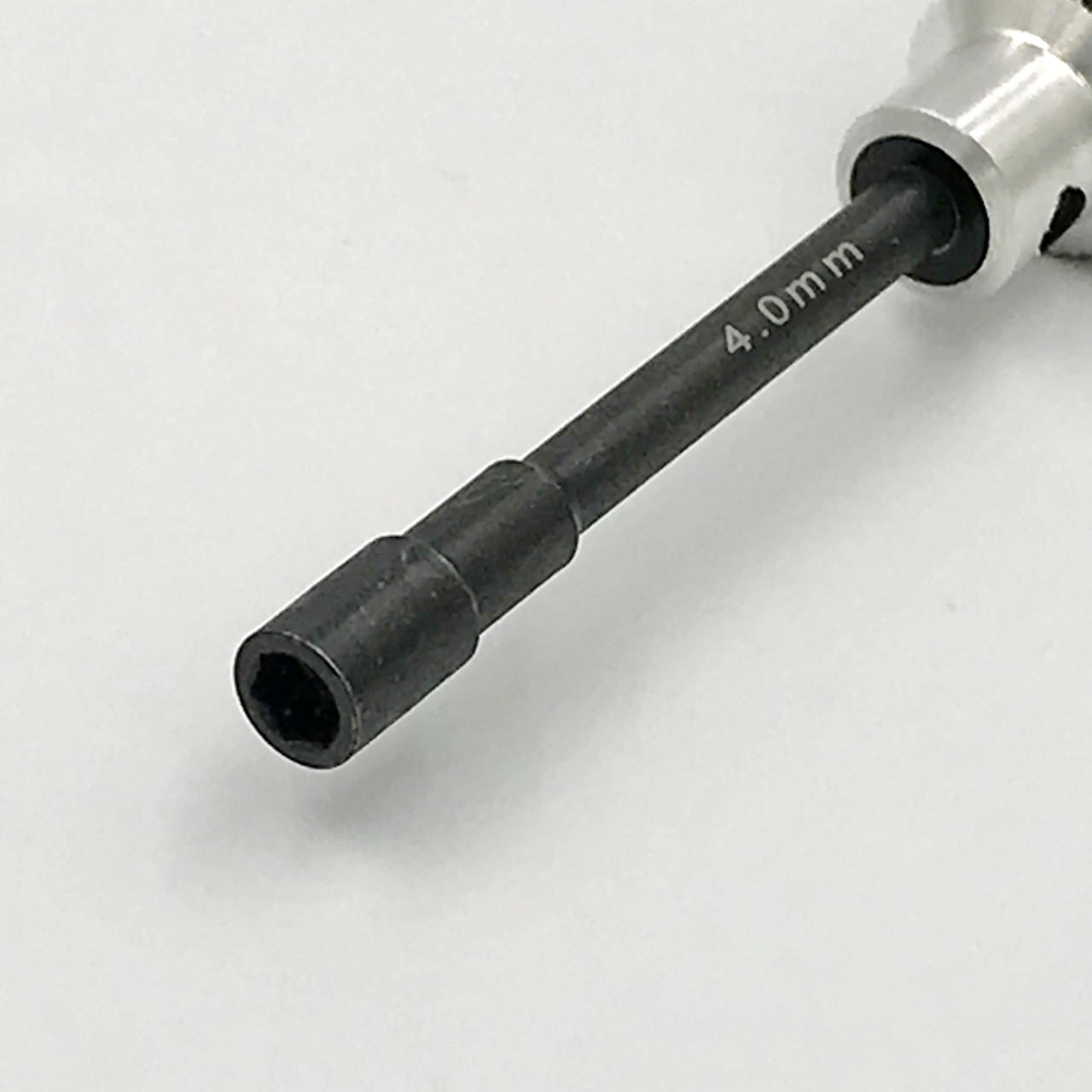 1RC 4.0mm Hex Socket Driver Black Mini Handle