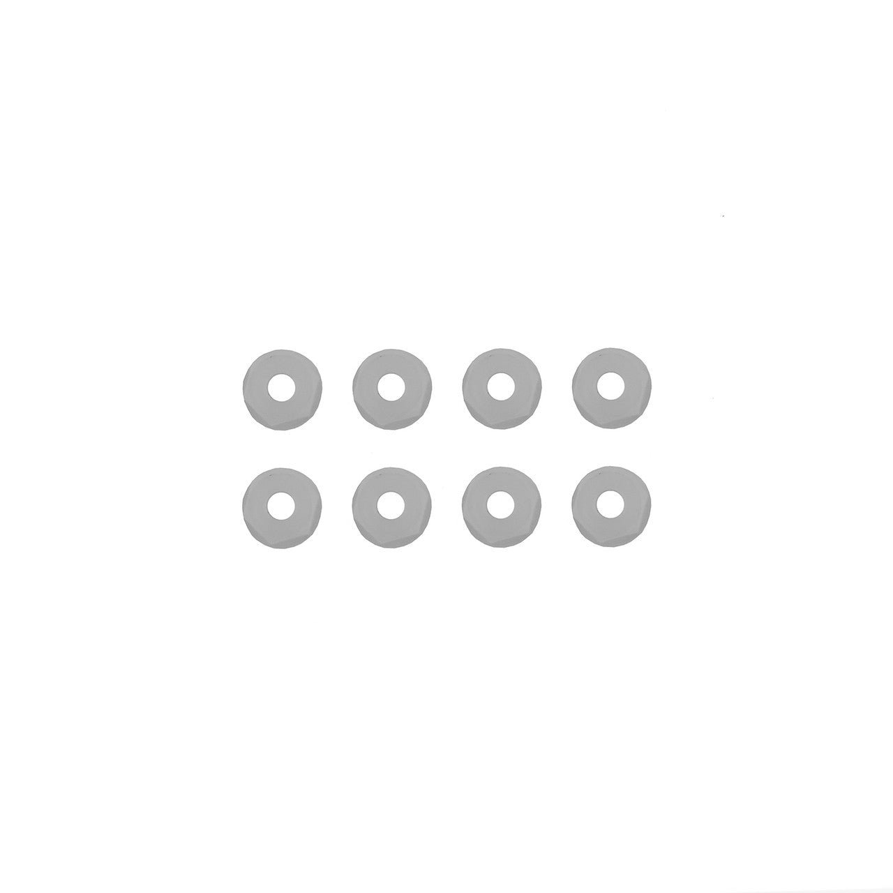 RC10 BK 4-40 Nylon Locknuts White, ASC-4184