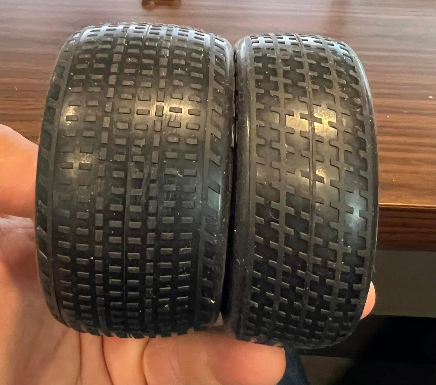 QuasiSpeed Rubber LOW PIN / LOW TREAD Rear Tires with Inserts (2) QS-1616
