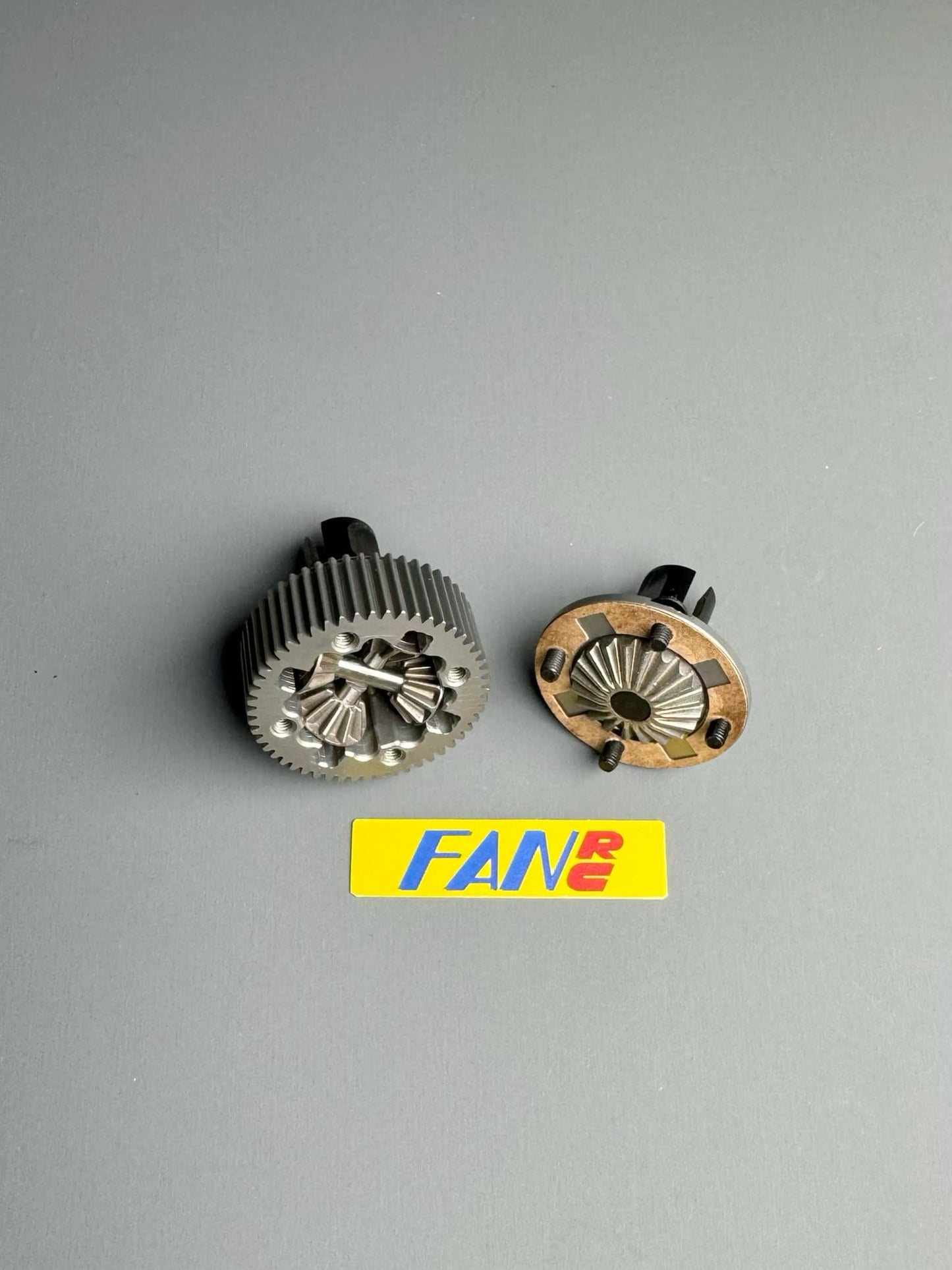 Fan RC Complete Gear Diff Transmission Kit (minus motor plate)