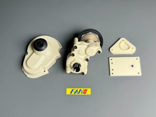 Fan RC Complete Gear Diff Transmission Kit (minus motor plate)