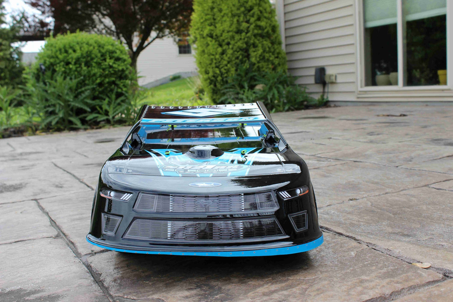 Shark RC Code Blue SC/Slash Street Stock Body, clear