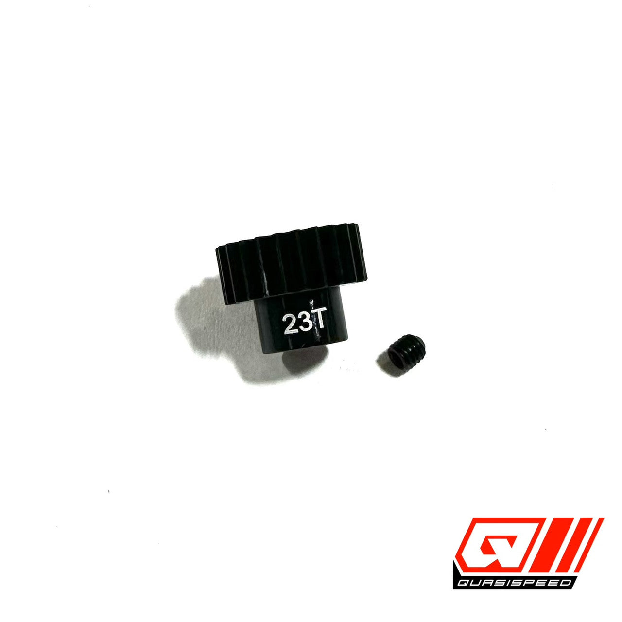 Team GFRP/QuasiSpeed Aluminum Pinion Gears (1/8 in shaft) 48P for Dirt Oval Cars