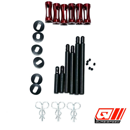 Metric Clipped Body Post Kit (6) QS-4002