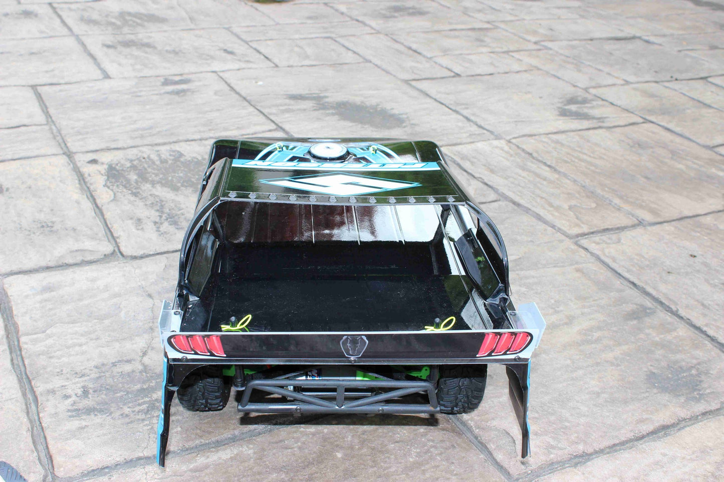 Shark RC Code Blue SC/Slash Street Stock Body, clear