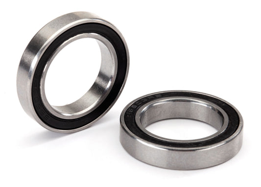 Traxxas X-Maxx Ball bearing, black rubber sealed, stainless (17x26x5mm) (2), TRA-5107X