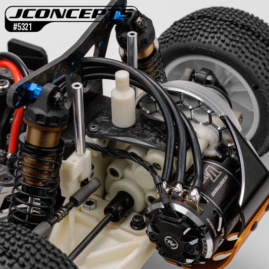 RC10 1989 Stealth 3-gear Trans. Brace, Forged Carbon Fiber, JCO-5321