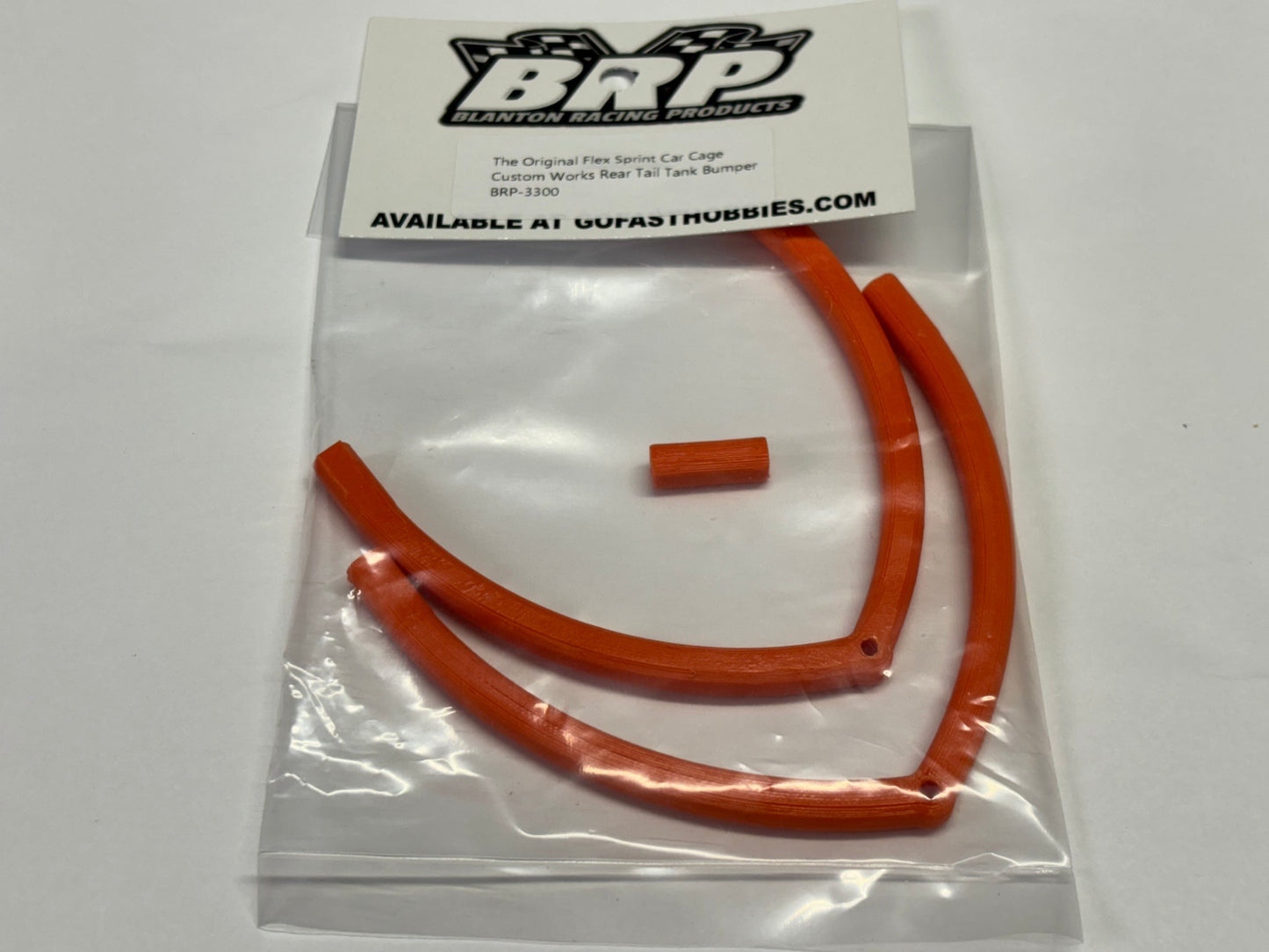 The Original Flex Sprint Car Cage - Custom Works Rear Tail Tank Bumper, BRP-3300