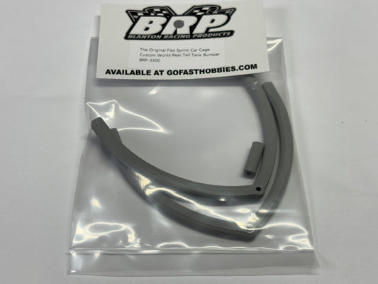 The Original Flex Sprint Car Cage - Custom Works Rear Tail Tank Bumper, BRP-3300