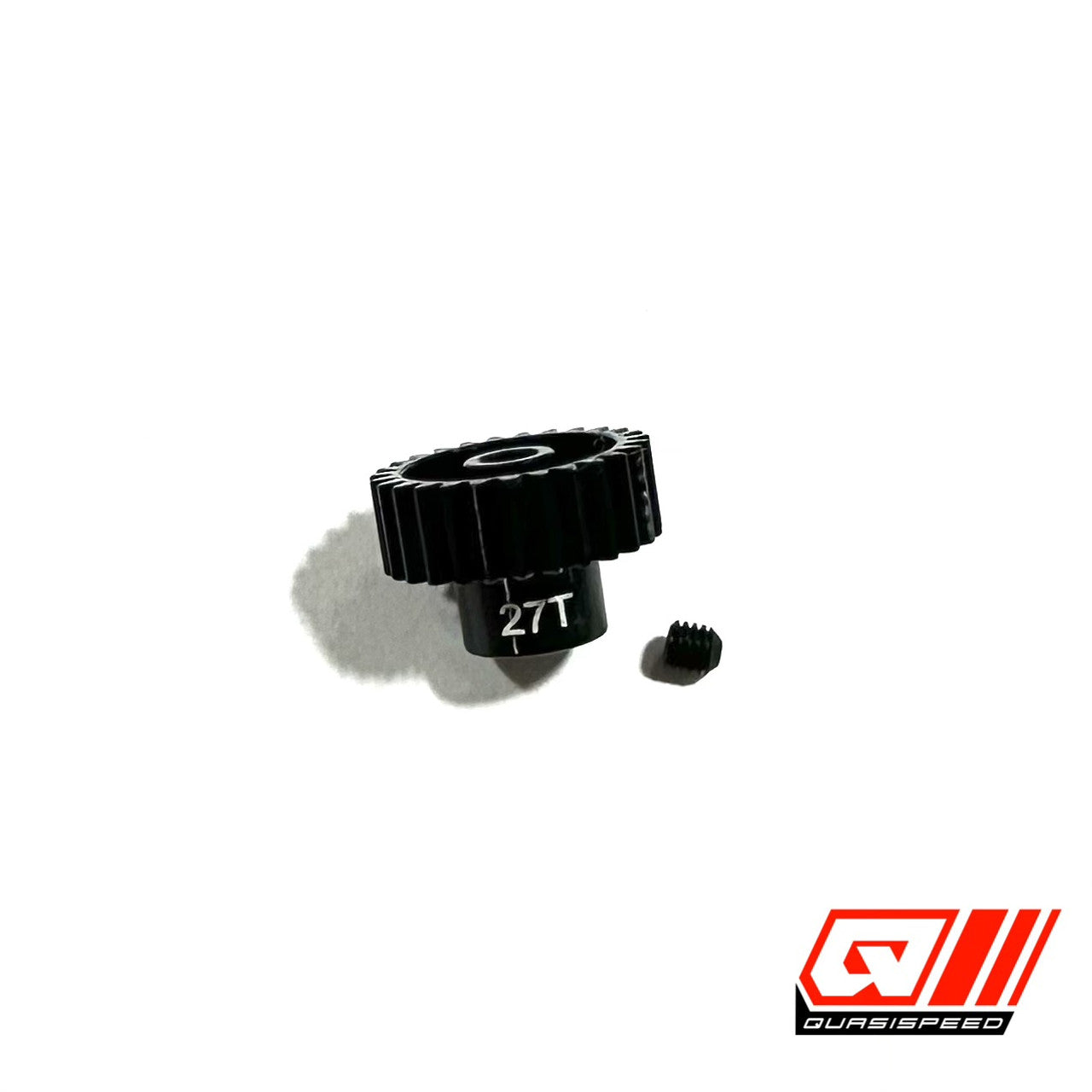 Team GFRP/QuasiSpeed Aluminum Pinion Gears (1/8 in shaft) 48P for Dirt Oval Cars