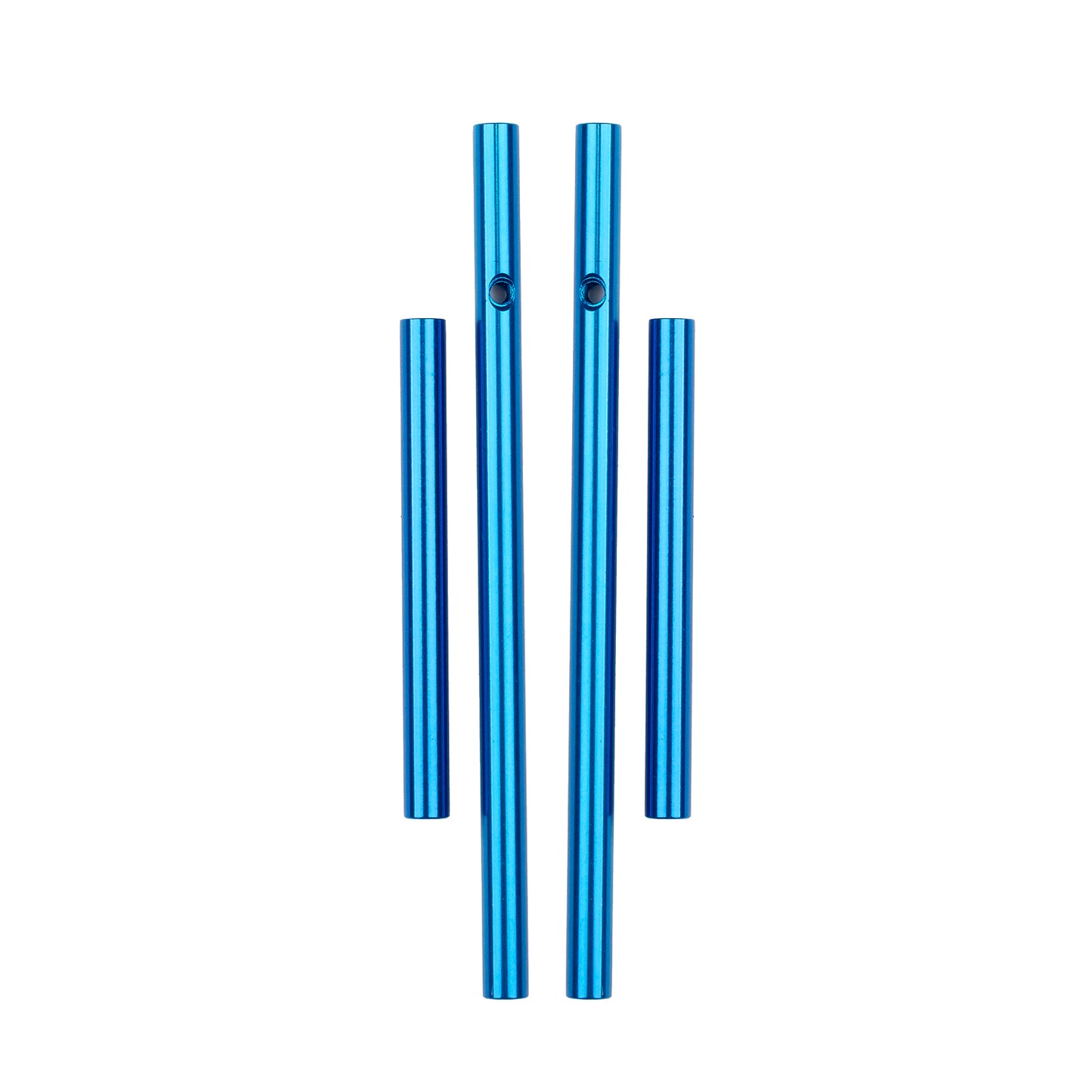 RC10 Nose And Wing Tubes, Blue, ASC-6652