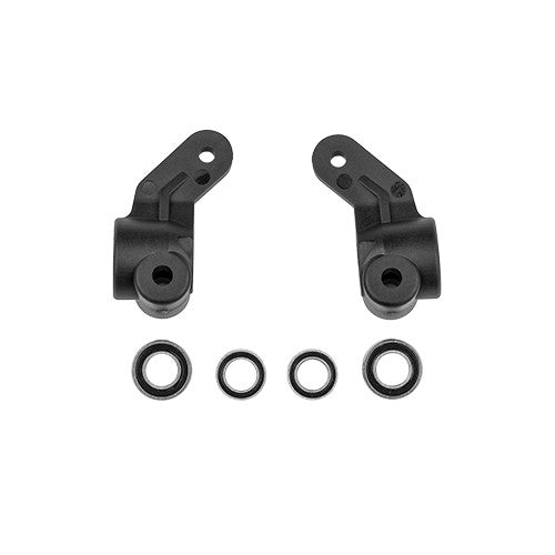 RC10 FT Front Steering Blocks, 12mm Hex, ASC-6724