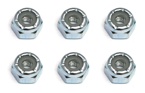 Locknuts, 8-32, steel, ASC-6952