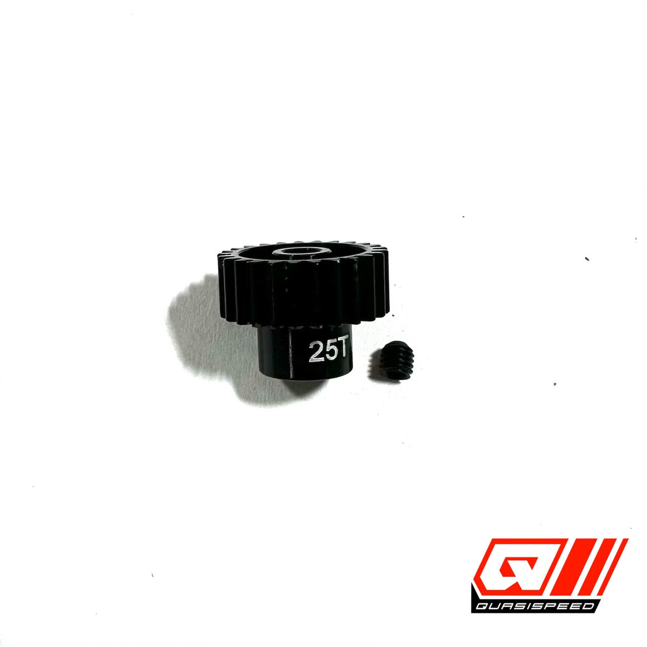 Team GFRP/QuasiSpeed Aluminum Pinion Gears (1/8 in shaft) 48P for Dirt Oval Cars