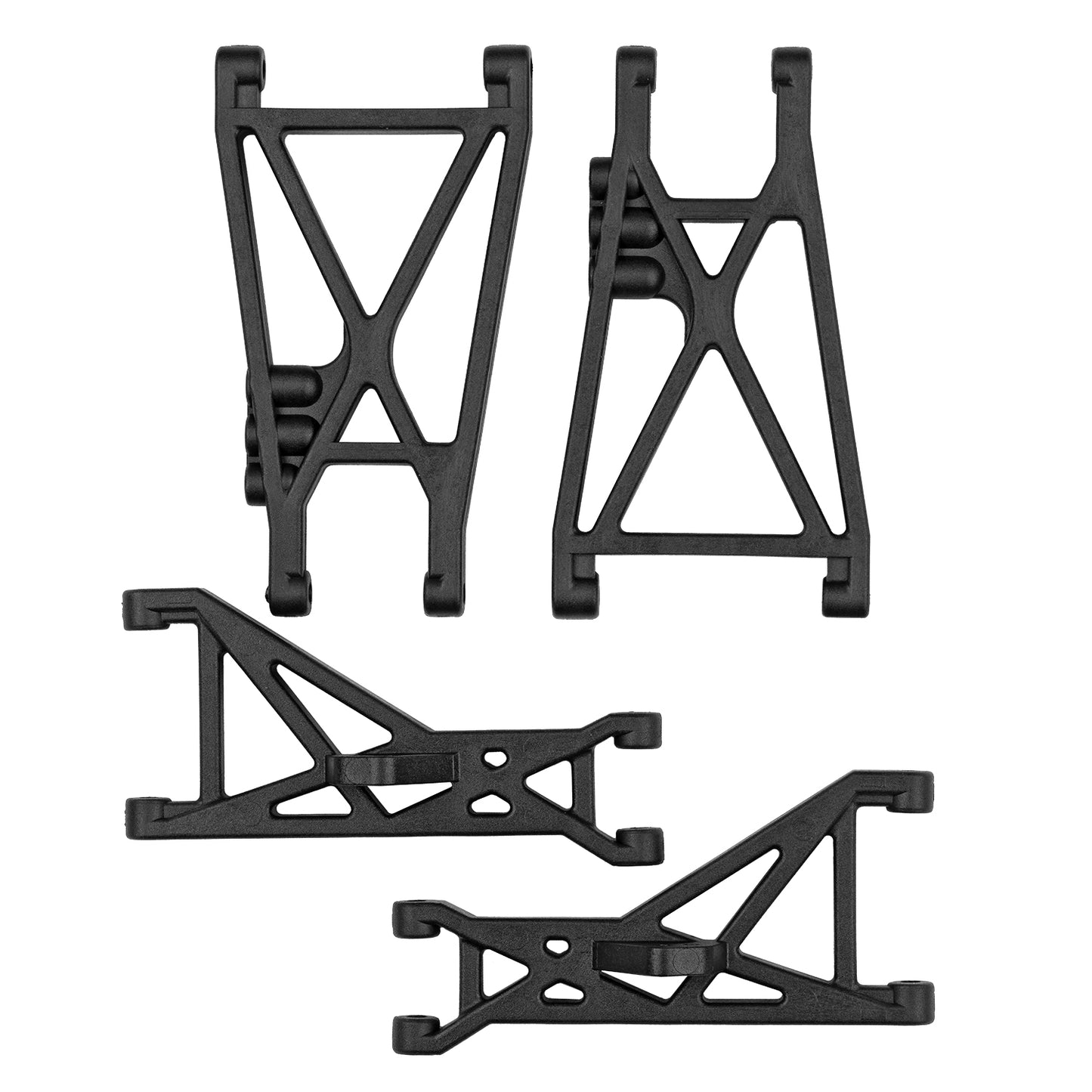 RC10T Black Front & Rear Suspension Arms, ASC-7815
