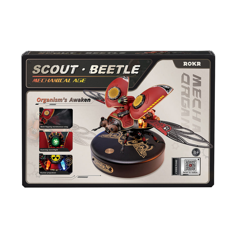 ROKR Scout Beetle Mechanical Age 3D Puzzle, ROEMI02