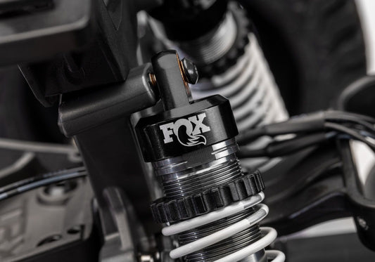 Traxxas Fox Black Aluminum GTR Shock Caps (4), TRA-8456