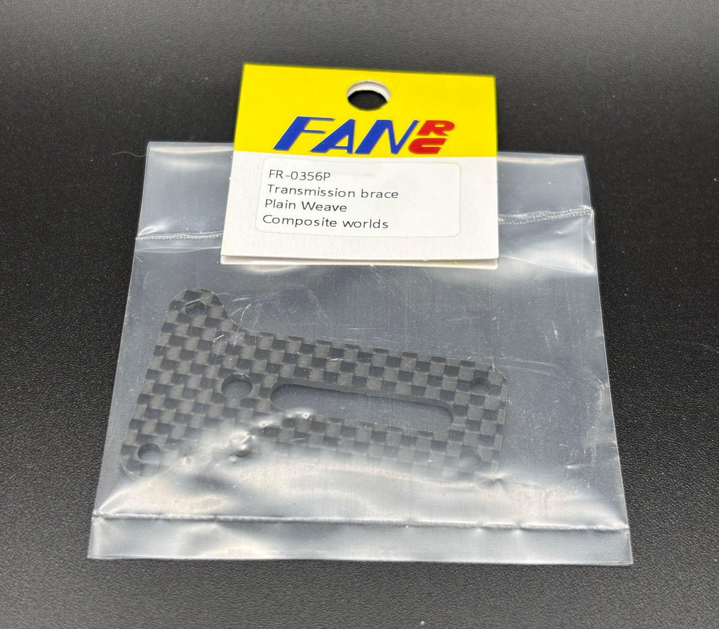 Fan RC Worlds Upper Deck Transmission Brace, FR-0356