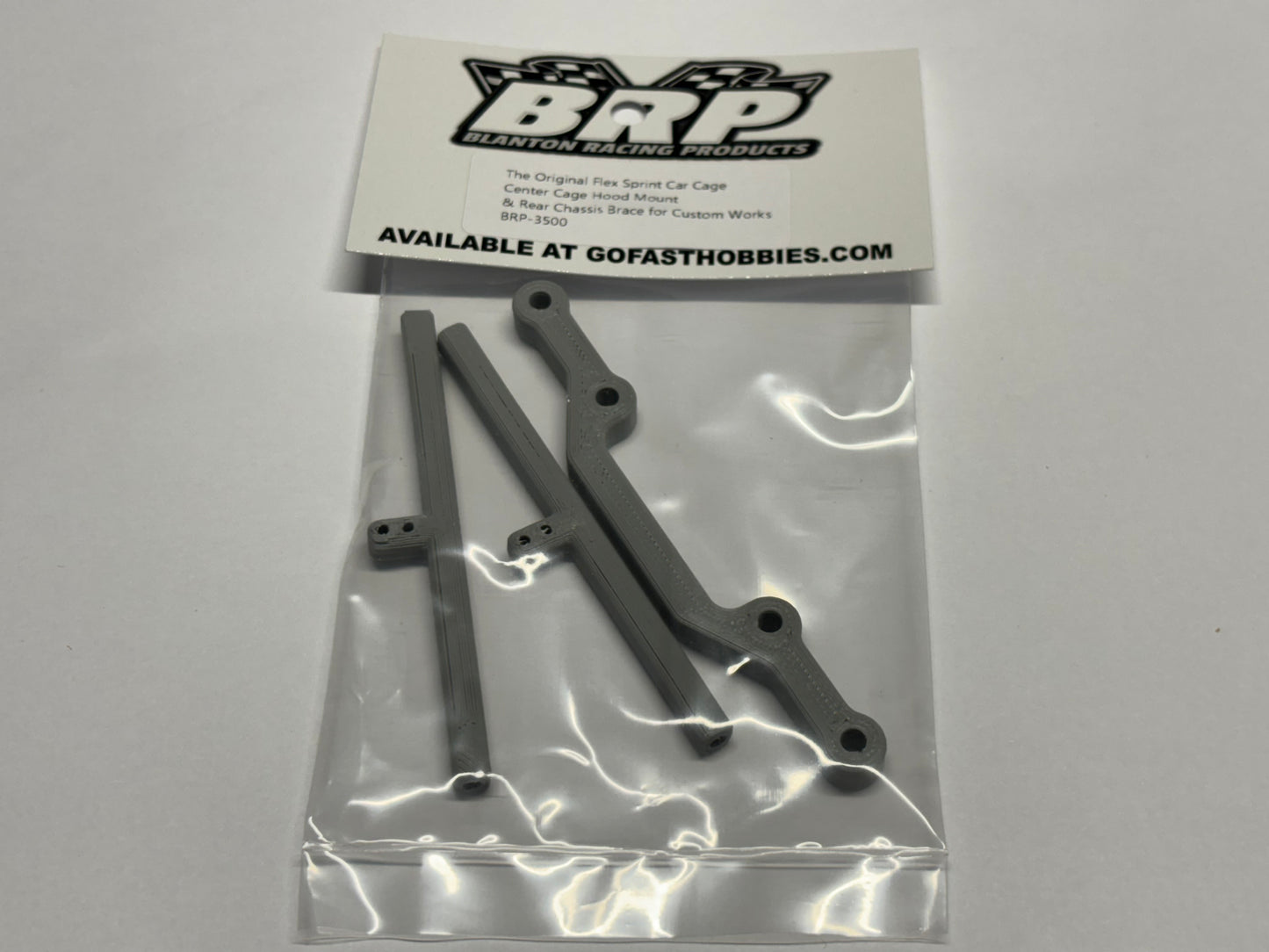 The Original Flex Sprint Car Cage - Center Cage Hood Mount & Rear Chassis Brace for Custom Works, BRP-3500