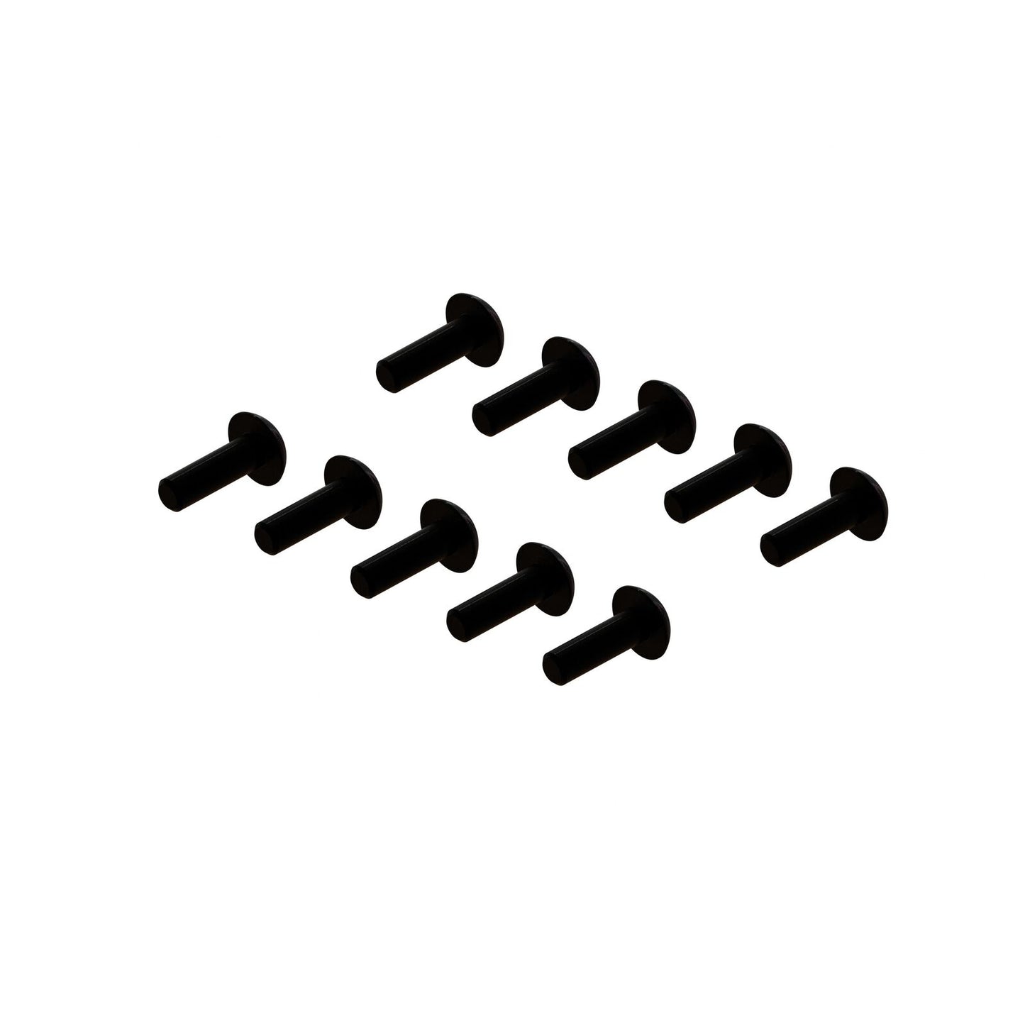 M2.5x8mm Button Head Screw With M3 Head (10), ARA-1254