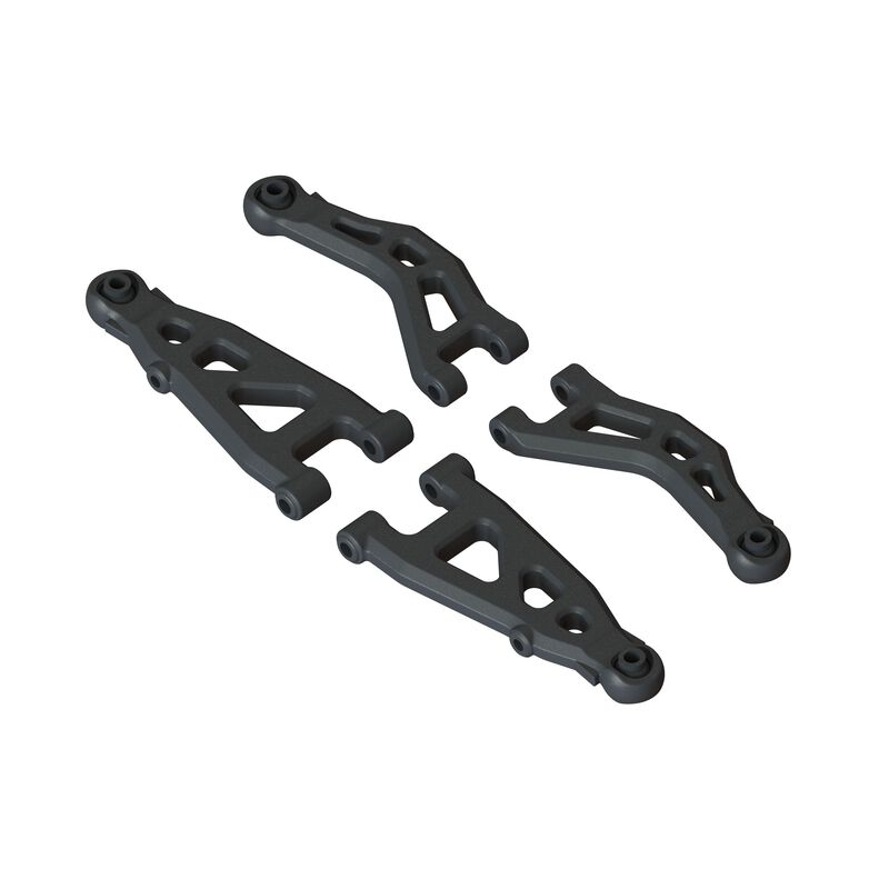 Front Suspension Arm Set B: GROM, NASCAR, ARA330839