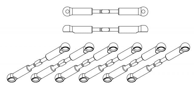 RC10 B6 Builders Support Kit ASC-90033