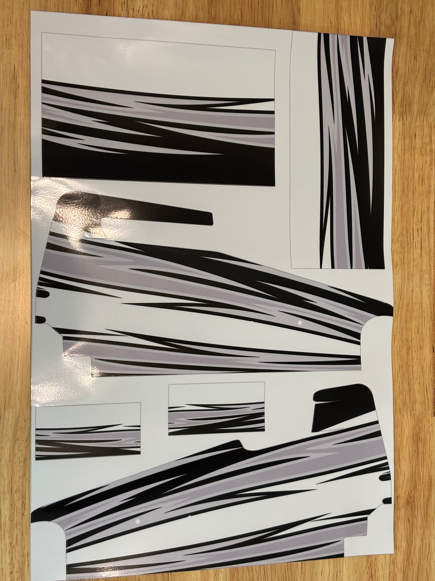 1/10 Team GFRP Sprint Car Wrap Base Decals