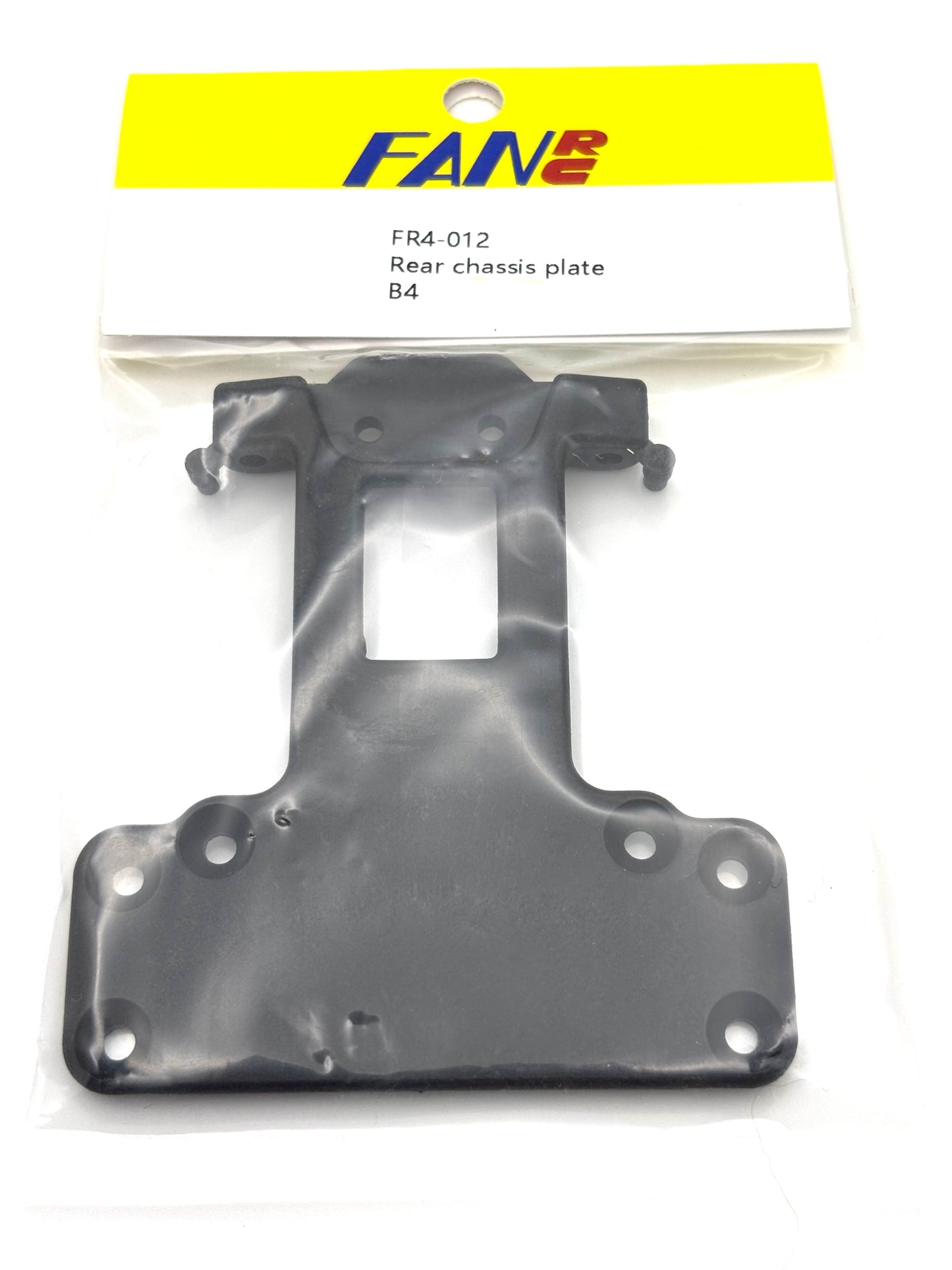 Fan RC B4 / T4 Rear Chassis Plate, FR4-012