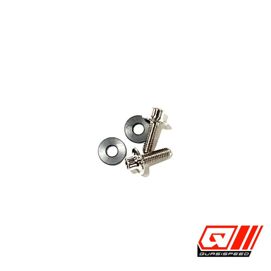 9mm Titanium Motor Screws (2) QS-6840