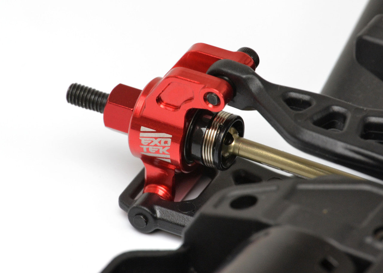LOSI NASCAR GROM RACING CVD SET, 41MM REAR w/ red alloy hexes, EXO2320