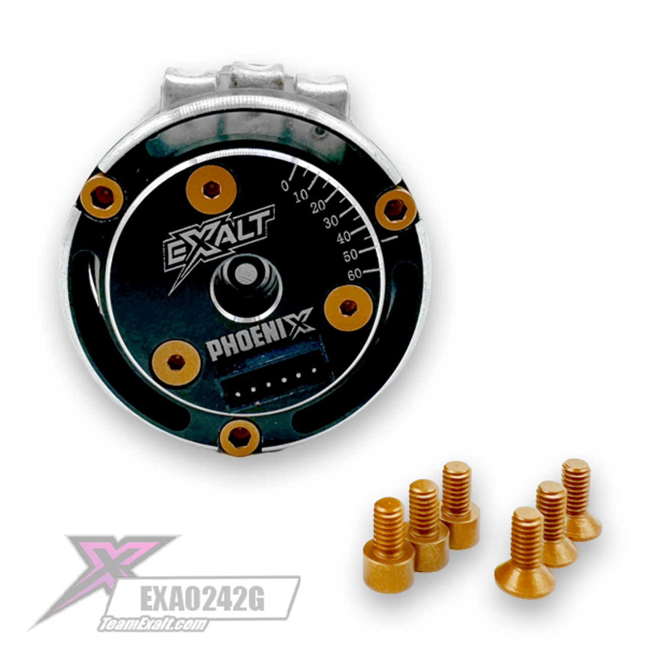 Complete Phoenix Spec Motor Aluminum Screw Kit (6), EXA0242